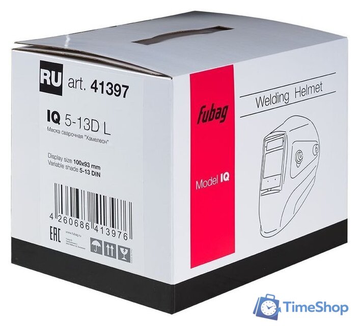 Сварочная маска Fubag IQ 5-13D L 41397 - Изображение №6 — Интернет-магазин Time-Shop