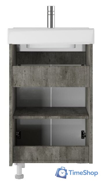  Айсберг Тумба под умывальник Енисей 50 Мечта без ящика (бетон) - Изображение №4 — Интернет-магазин Time-Shop