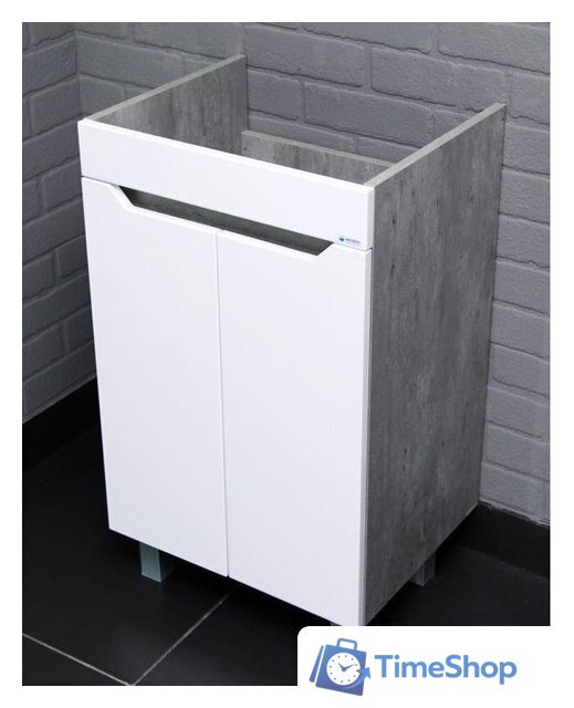  Айсберг Тумба под умывальник Енисей 50 Мечта без ящика (бетон) - Изображение №9 — Интернет-магазин Time-Shop