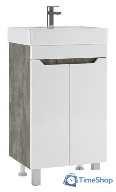  Айсберг Тумба под умывальник Енисей 50 Мечта без ящика (бетон) - Изображение №1 — Интернет-магазин Time-Shop