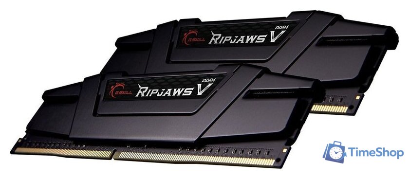 Оперативная память G.Skill Ripjaws V 2x32GB DDR4 PC4-28800 F4-3600C18D-64GVK - Изображение №3 — Интернет-магазин Time-Shop