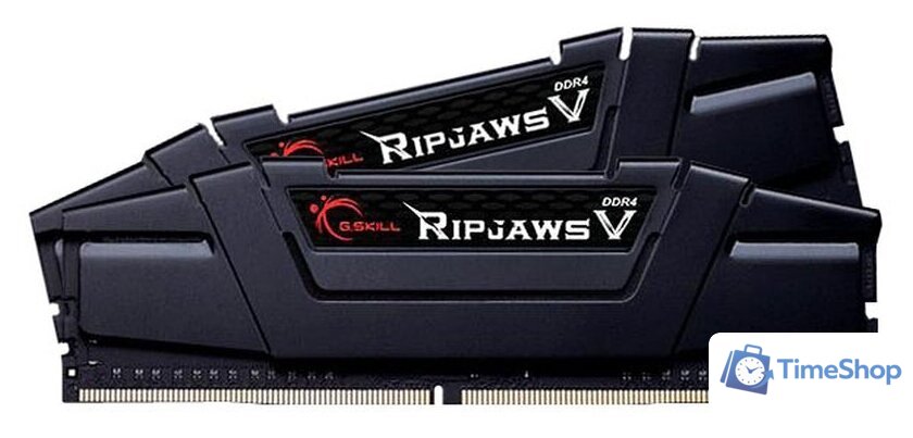 Оперативная память G.Skill Ripjaws V 2x32GB DDR4 PC4-28800 F4-3600C18D-64GVK - Изображение №1 — Интернет-магазин Time-Shop