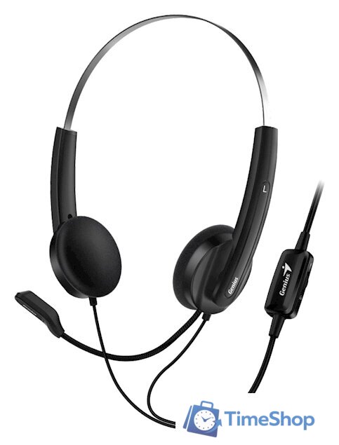 Офисная гарнитура Genius HS-220U - Изображение №2 — Интернет-магазин Time-Shop
