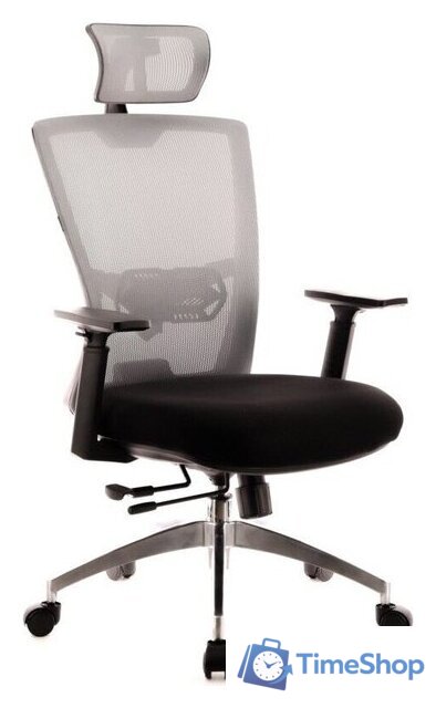 Офисное кресло Everprof Polo S (сетка, серый) - Изображение №1 — Интернет-магазин Time-Shop