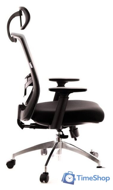 Офисное кресло Everprof Polo S (сетка, серый) - Изображение №3 — Интернет-магазин Time-Shop