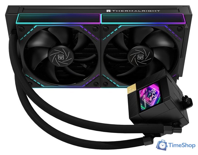 Система жидкостного охлаждения для процессора Thermalright Core Matrix 240 Vision ARGB (черный) - Изображение №3 — Интернет-магазин Time-Shop