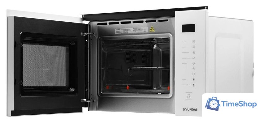 Микроволновая печь Hyundai HBW 2560 (белый) - Изображение №3 — Интернет-магазин Time-Shop