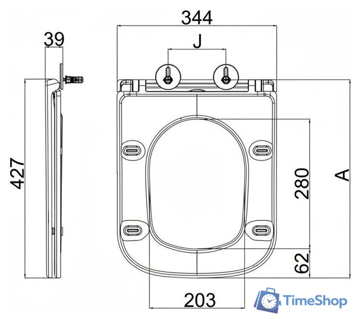 Унитаз напольный Lauter W09 P-TRAP 21900002 + гигиенический душ Neo 21LT0473MW (горизонтальный выпуск) - Изображение №22 — Интернет-магазин Time-Shop