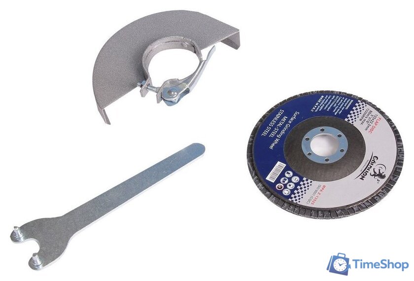 Угловая шлифмашина Фиолент МШУАБ1-125Э-18 ИДФР298135014 (с 1-им АКБ, кейс) - Изображение №9 — Интернет-магазин Time-Shop