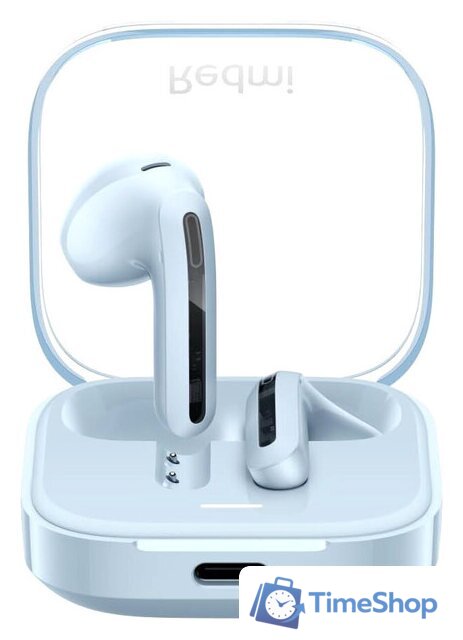 Наушники Xiaomi Redmi Buds 6 Active M2344E1 (голубой, международная версия) - Изображение №1 — Интернет-магазин Time-Shop
