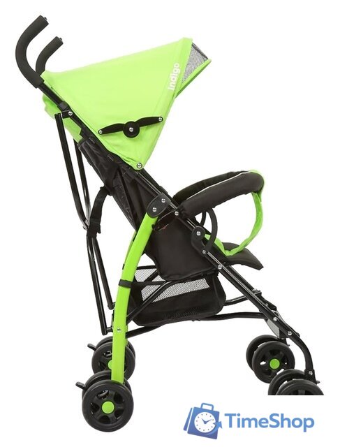 Коляска прогулочная «трость» Indigo Bono (бежевый) - Изображение №5 — Интернет-магазин Time-Shop