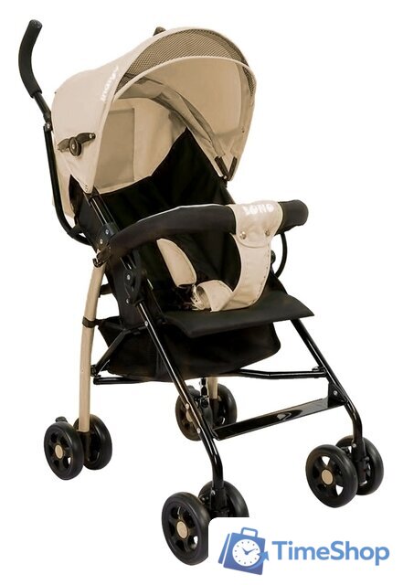 Коляска прогулочная «трость» Indigo Bono (бежевый) - Изображение №1 — Интернет-магазин Time-Shop