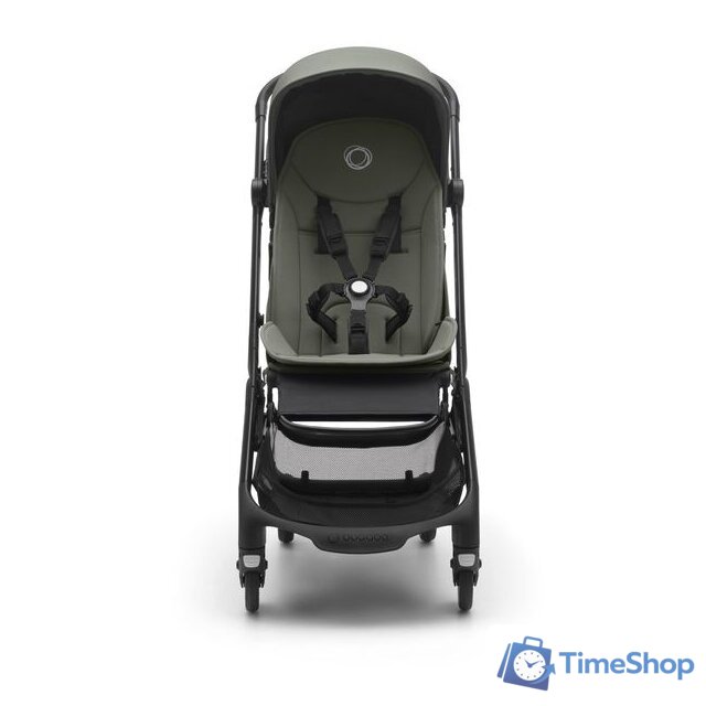Коляска прогулочная «книга» Bugaboo Butterfly (black/forest green) - Изображение №6 — Интернет-магазин Time-Shop