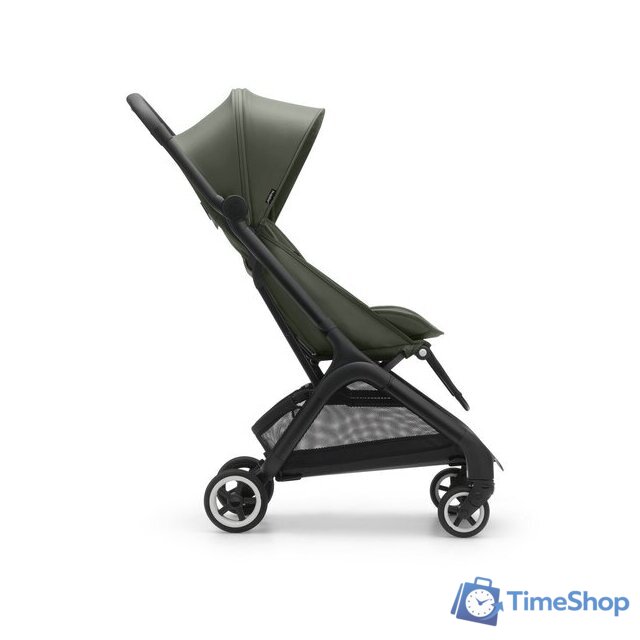 Коляска прогулочная «книга» Bugaboo Butterfly (black/forest green) - Изображение №7 — Интернет-магазин Time-Shop