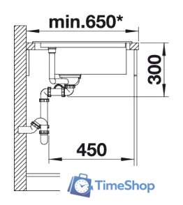 Кухонная мойка Blanco Delta II (белый) - Изображение №5 — Интернет-магазин Time-Shop