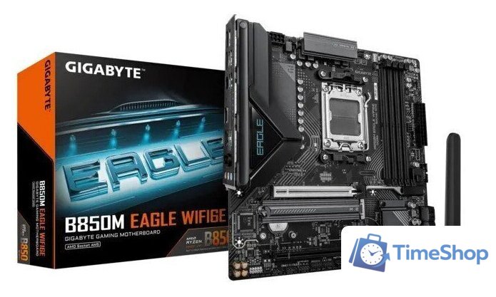 Материнская плата Gigabyte B850M Eagle WiFi6E (rev. 1.1) - Изображение №4 — Интернет-магазин Time-Shop