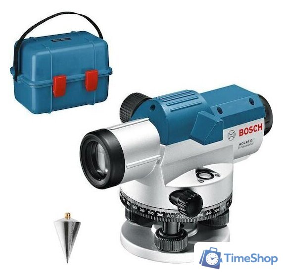 Оптический нивелир Bosch GOL 26 G Professional 0601068001 (кейс) - Изображение №1 — Интернет-магазин Time-Shop
