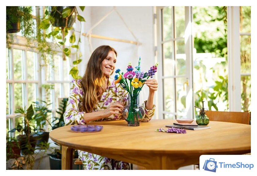 Конструктор LEGO Icons 10313 Букет полевых цветов - Изображение №4 — Интернет-магазин Time-Shop