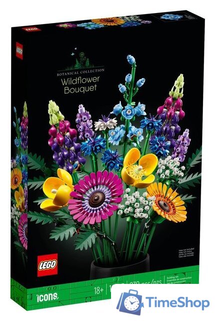 Конструктор LEGO Icons 10313 Букет полевых цветов - Изображение №1 — Интернет-магазин Time-Shop