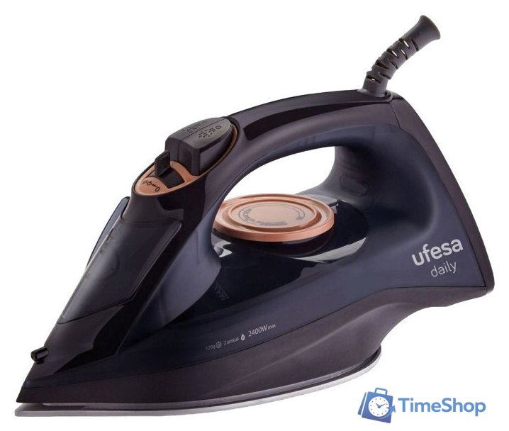 Утюг Ufesa PV1100C Daily (черный/синий) - Изображение №1 — Интернет-магазин Time-Shop