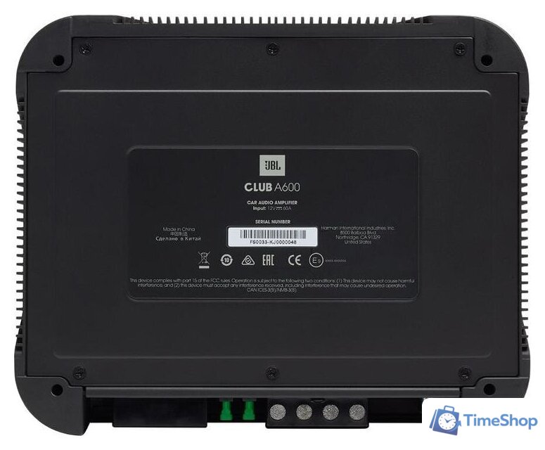 Автомобильный усилитель JBL Club A600 - Изображение №6 — Интернет-магазин Time-Shop