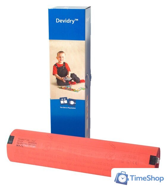 Нагревательный мат DEVI DEVIdry 100 4 кв.м. 340 Вт - Изображение №1 — Интернет-магазин Time-Shop