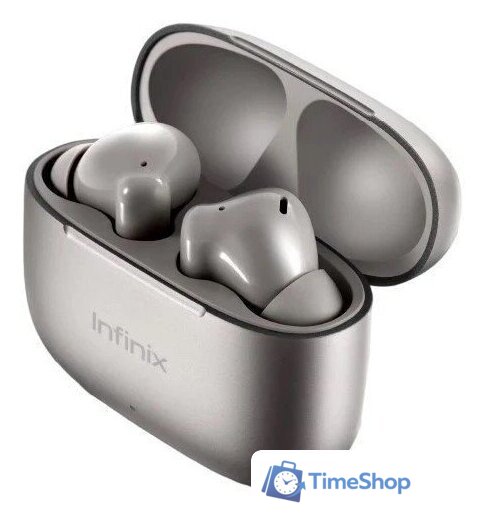 Наушники Infinix XBuds N4 Pro (серый) - Изображение №4 — Интернет-магазин Time-Shop
