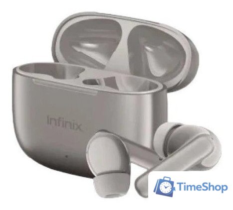 Наушники Infinix XBuds N4 Pro (серый) - Изображение №5 — Интернет-магазин Time-Shop