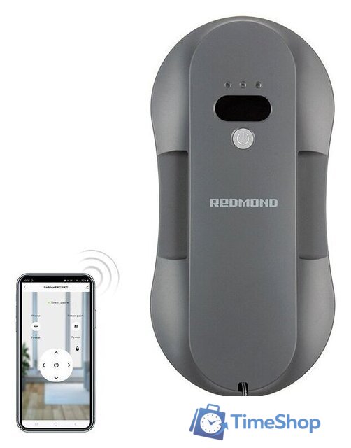 Робот для мытья окон Redmond (Редмонд) W2400S (серый) - Изображение №1 — Интернет-магазин Time-Shop