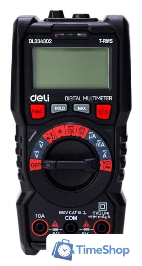 Мультиметр Deli DL334302 102977 - Изображение №1 — Интернет-магазин Time-Shop