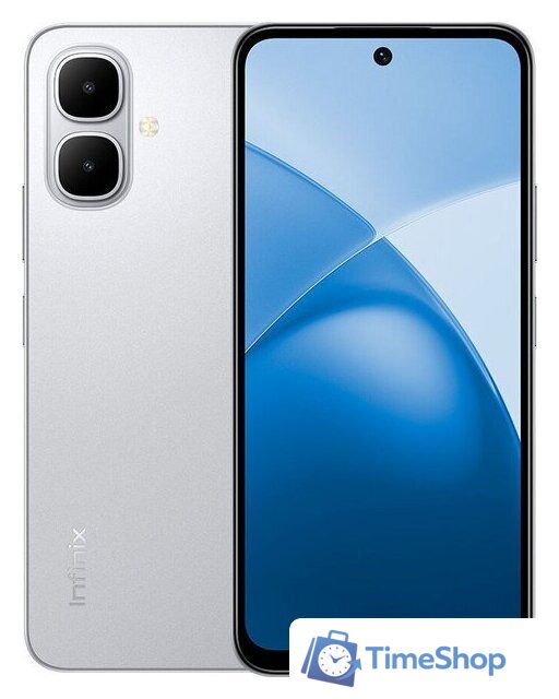 Телефон Infinix Smart 10 X6725D 4GB/128GB (серебристый) - Изображение №1 — Интернет-магазин Time-Shop
