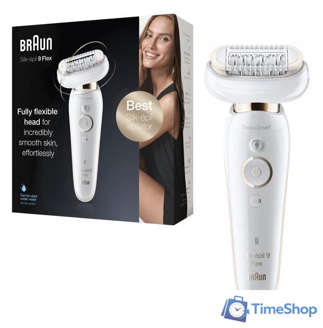 Эпилятор Braun Silk-epil 9 Flex SES 9001 - Изображение №4 — Интернет-магазин Time-Shop