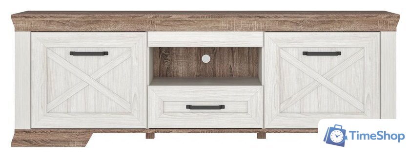 Тумба Black Red White Marselle RTV167 (ясень снежный/дуб сонома темный) - Изображение №1 — Интернет-магазин Time-Shop