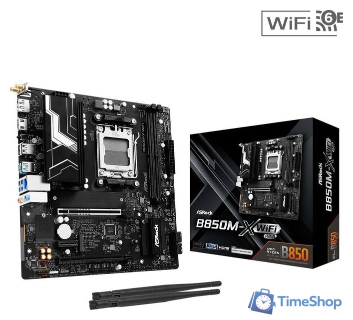 Материнская плата ASRock B850M-X WiFi R2.0 - Изображение №6 — Интернет-магазин Time-Shop
