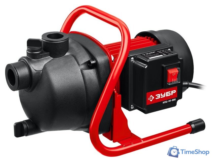 Садовый насос Зубр НПЦ-М1-800 - Изображение №1 — Интернет-магазин Time-Shop