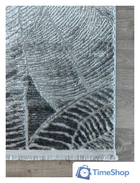 Ковер для жилой комнаты Radjab Carpet Марсель NP 425 Прямоугольник 11539RK (1.6x3, Grey) - Изображение №2 — Интернет-магазин Time-Shop