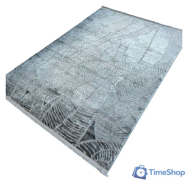 Ковер для жилой комнаты Radjab Carpet Марсель NP 425 Прямоугольник 11539RK (1.6x3, Grey) - Изображение №1 — Интернет-магазин Time-Shop