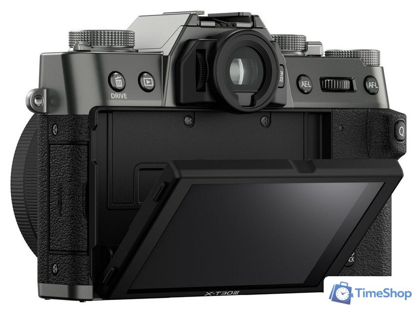 Беззеркальный фотоаппарат Fujifilm X-T30 III Kit 13-33mm (серый) - Изображение №9 — Интернет-магазин Time-Shop