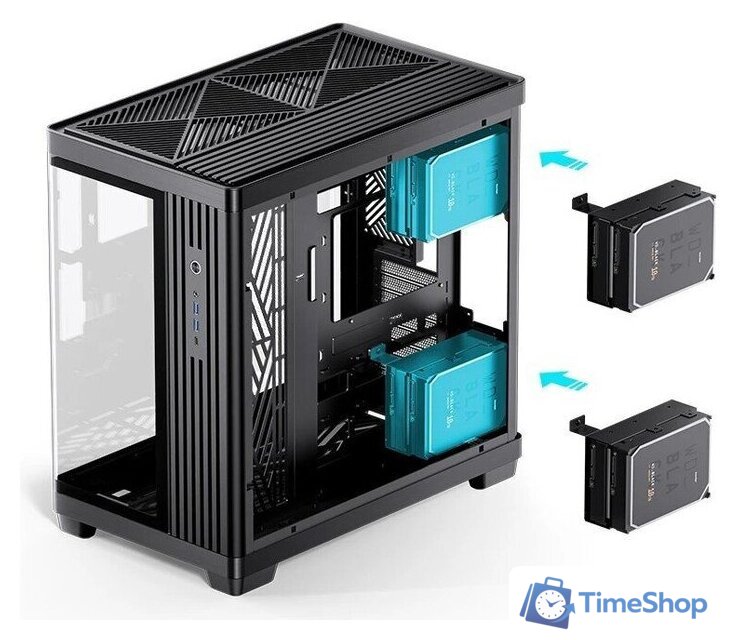 Корпус Jonsbo TK-4 (черный) - Изображение №10 — Интернет-магазин Time-Shop