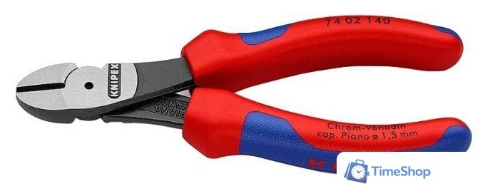 Кусачки боковые (бокорезы) Knipex 7402140 - Изображение №1 — Интернет-магазин Time-Shop