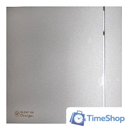 Осевой вентилятор Soler&Palau Silent-100 CRZ Silver Design [5210602700] - Изображение №1 — Интернет-магазин Time-Shop