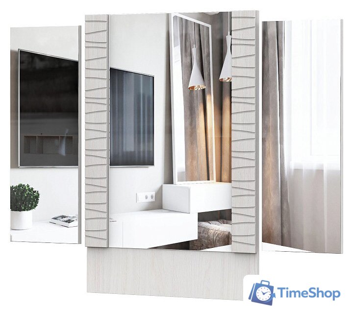 Зеркало SV-Мебель ПХМ Гамма 20 (ясень анкор светлый/сандал светлый) - Изображение №1 — Интернет-магазин Time-Shop