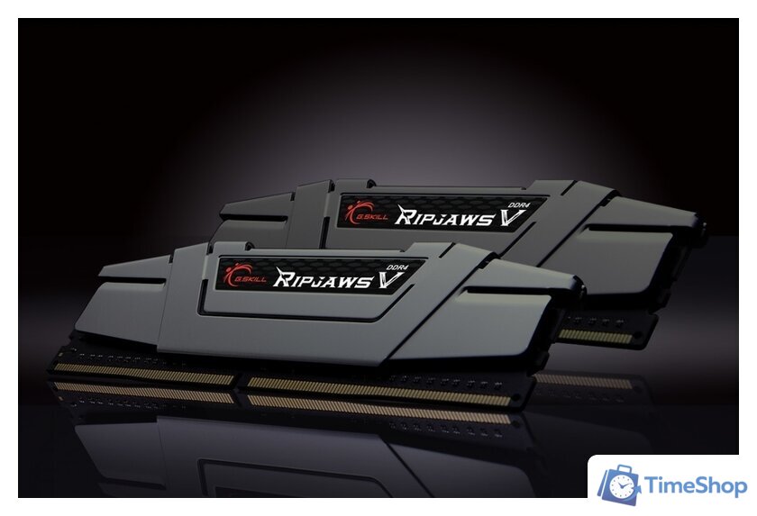 Оперативная память G.Skill Ripjaws V 2x8GB DDR4 PC4-32000 F4-4000C18D-16GVK - Изображение №4 — Интернет-магазин Time-Shop