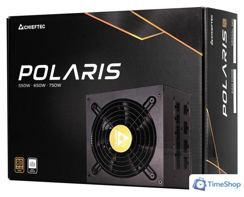 Блок питания Chieftec Polaris PPS-650FC - Изображение №5 — Интернет-магазин Time-Shop