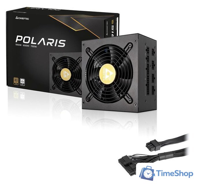 Блок питания Chieftec Polaris PPS-650FC - Изображение №4 — Интернет-магазин Time-Shop