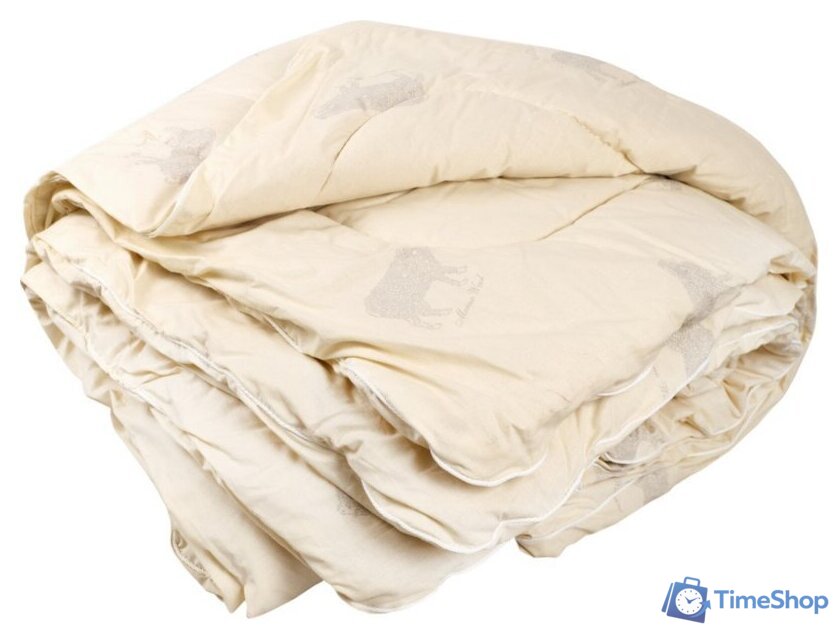 Одеяло Смиловичские одеяла Облегченное Стеганое шерстяное 17.204 С (205x140) - Изображение №1 — Интернет-магазин Time-Shop