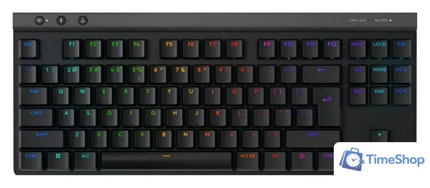 Клавиатура Logitech G515 Lightspeed TKL Black GL Brown Tactile 920-012538 (черный, нет кириллицы) - Изображение №1 — Интернет-магазин Time-Shop