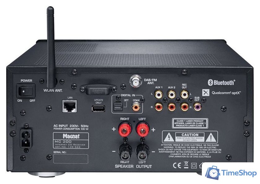 Сетевой CD-проигрыватель Magnat MC 200 - Изображение №4 — Интернет-магазин Time-Shop