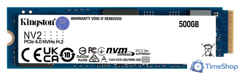 SSD Kingston NV2 500GB SNV2S/500G - Изображение №1 — Интернет-магазин Time-Shop