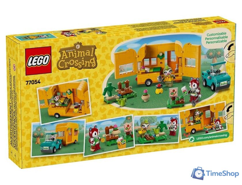 Конструктор LEGO Animal Crossing Садовый магазин на колесах Лейфа 77054 - Изображение №2 — Интернет-магазин Time-Shop